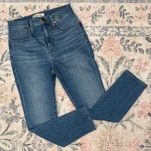 Madewell High Rise Women's Jeans in Classic Blue